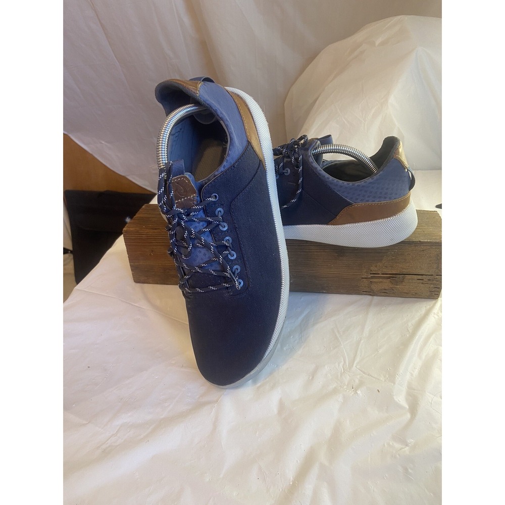Men's Olukai Nanea Li Casual Sneakers Blue Depth Vintage Indigo Size 12